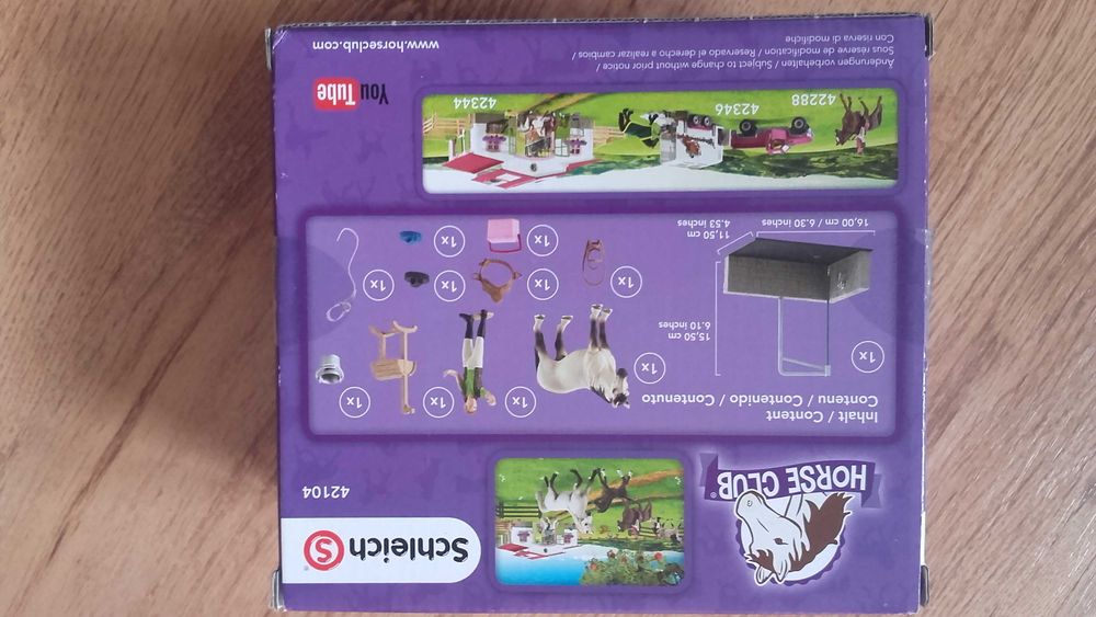 Schleich myjnia dla koni