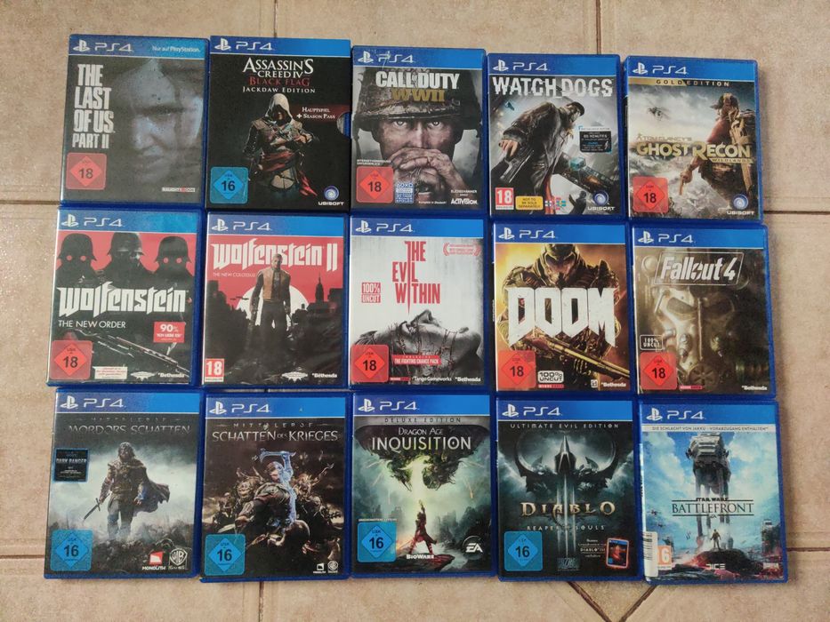 игры на ps4 ps5 лотом