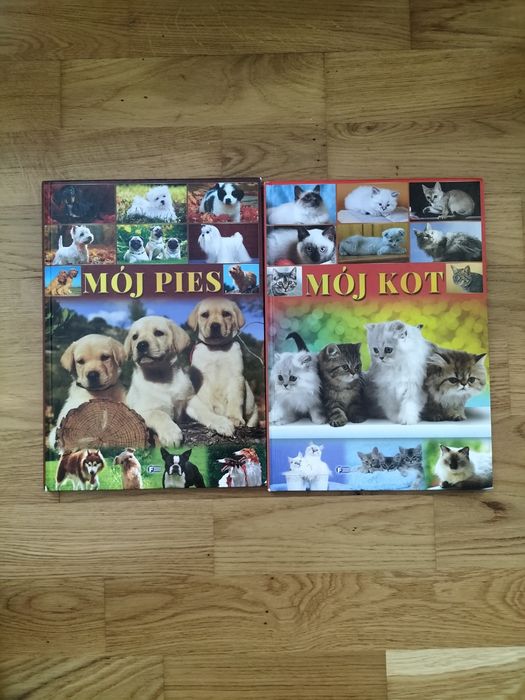 Książki mój pies i mój kot