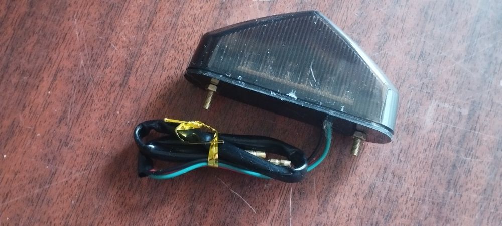 Мото стоп, затемнений