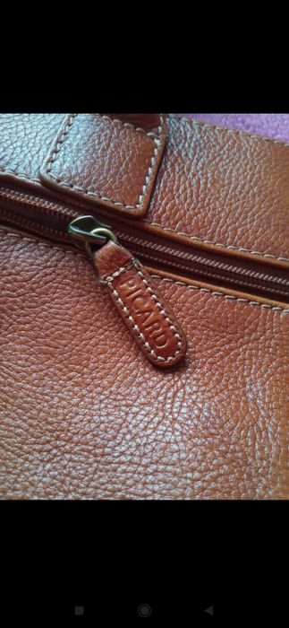 Skórzana torebka Picard