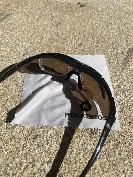 Óculos de sol de ciclismo Rockbros com 5 lentes substituíveis