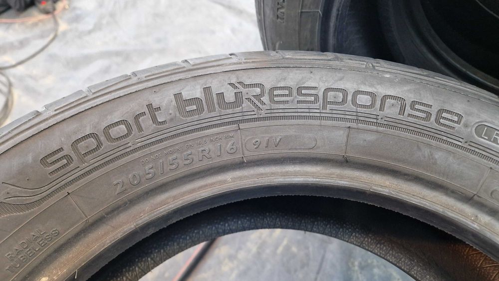 4x205/55/16 Dunlop SportBluResponse OKAZJA / GWARANCJA !