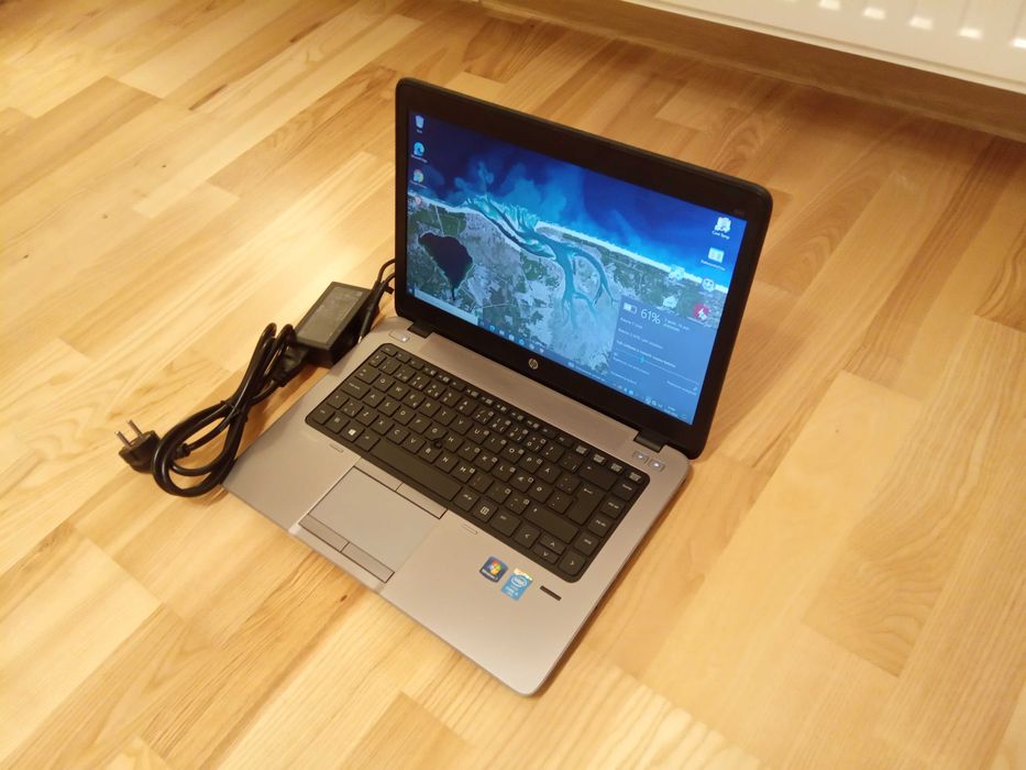 Laptop HP EliteBook 840 i5 8GB SSD bateria 2-3-4h Win Zasilacz HP