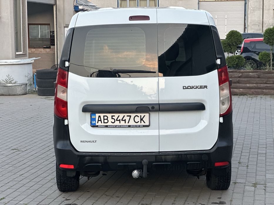 Renault Dokker 2017, 1.5 dCi дизель, 90 к.с., механіка, пасажирська версія.