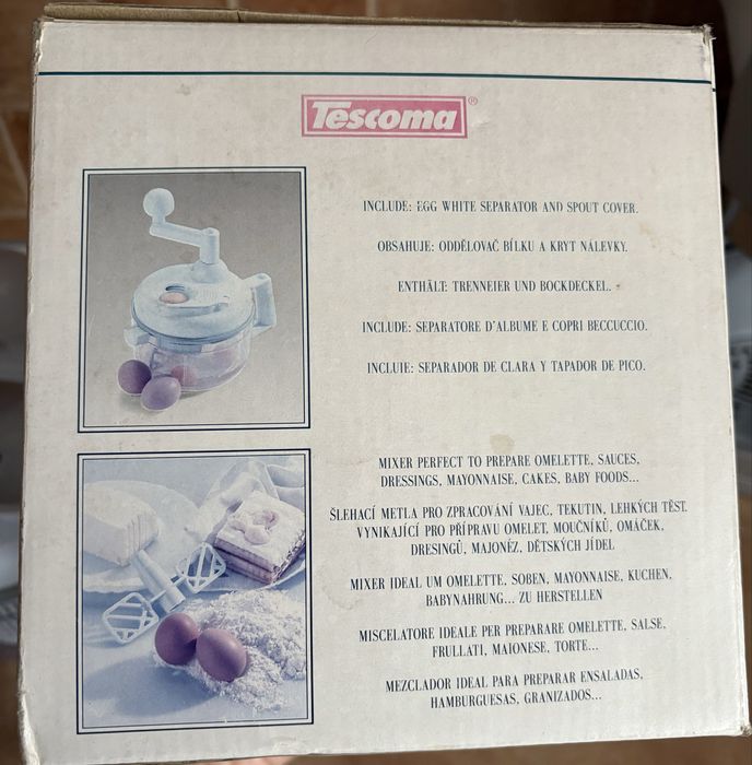 Tescoma Multi Mixer – ручний подрібнювач овочів, фруктів та соусів