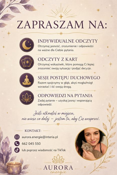 Odczyty z kart, energoterapia, jasnowidzenie, przekazy, sesje