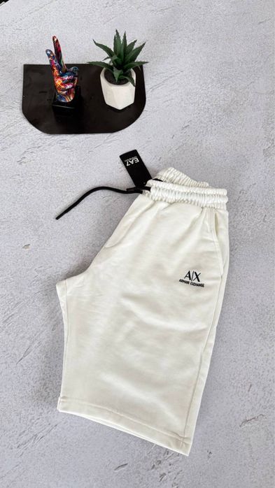 Шорти Armani AX White