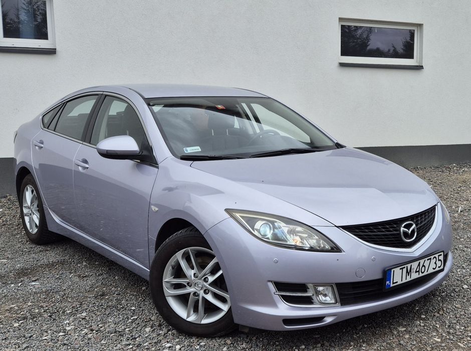 Mazda 6 benzyna 2.0b 147KM 2007r uszkodzony lewy bok