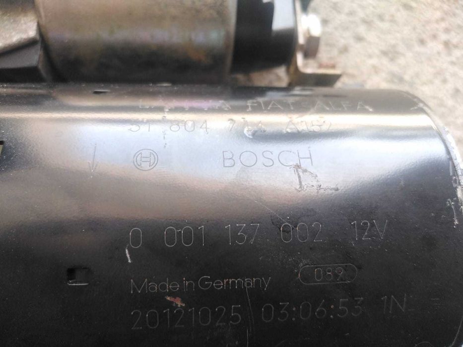 Motor de Arranque Fiat Punto 1.2 Gasolina de 2013