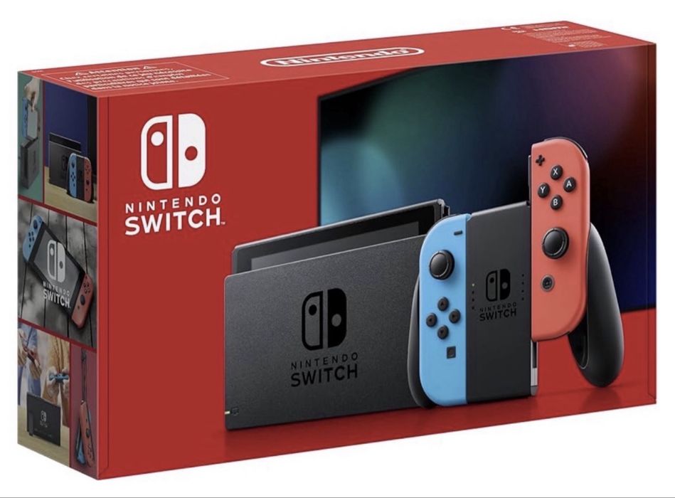 Nintendo switch caixa fatura