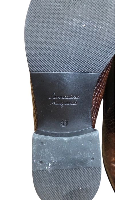 Buty Botki Skórzane 5TH Avenue Lavorazione Artigiana 38