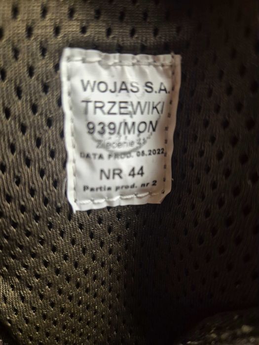 Buty wojskowe wz 939