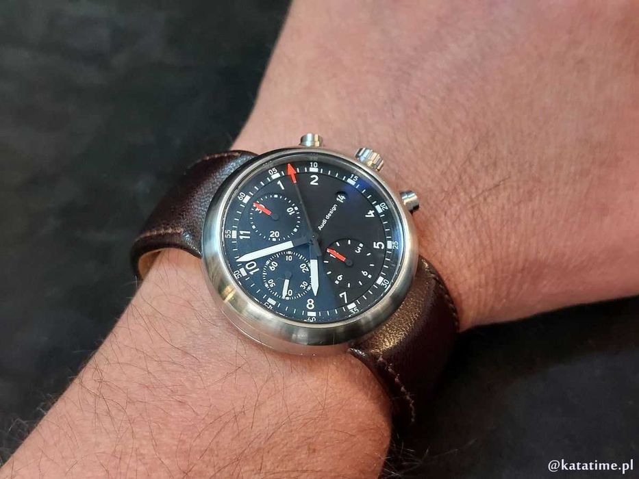 Chronograf Audi Design Circle Sinn automatyczny męski zegarek gwarancja