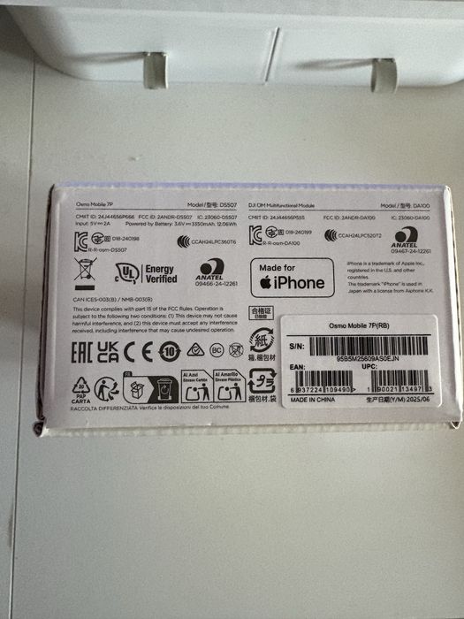 DJI Osmo mobile 7P NOVO selado em caixa com garantia