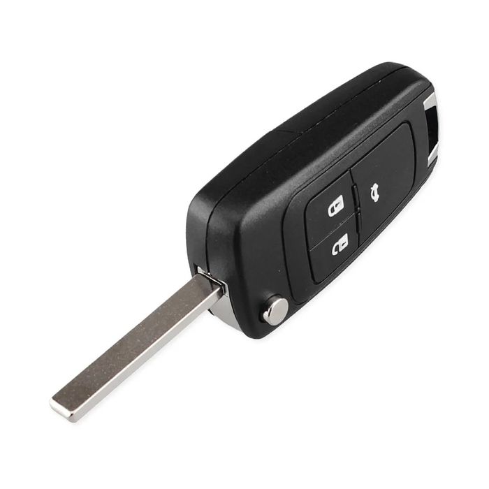 Carcaça capa chave Opel/Chevrolet 2/3 Botões (Novo) com Logótipo