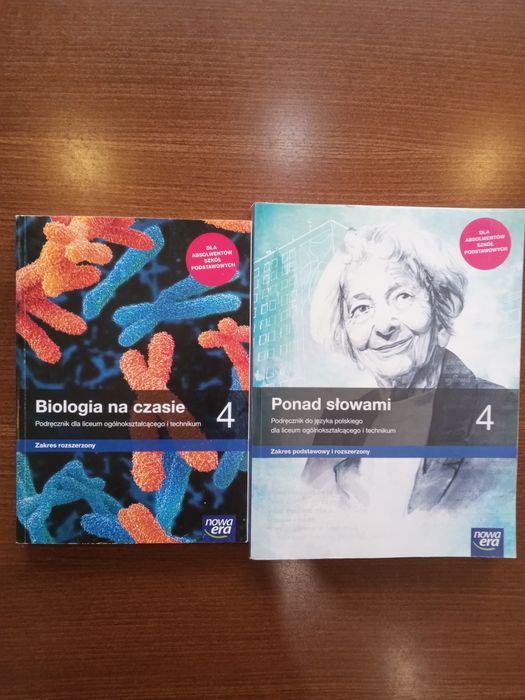 Komplet książek kl.4 szkoła średnia