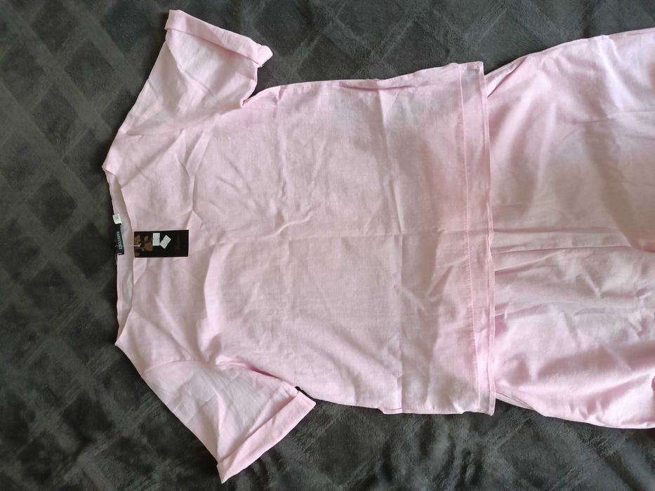 Женский летний костюм, лён, новый с биркой, 54 размер