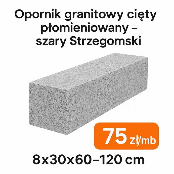 opornik granitowy 8x30x60-120