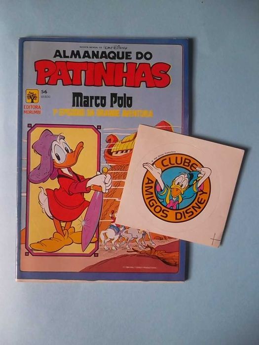 Lote BRINDES de revistas DISNEY brasileiras