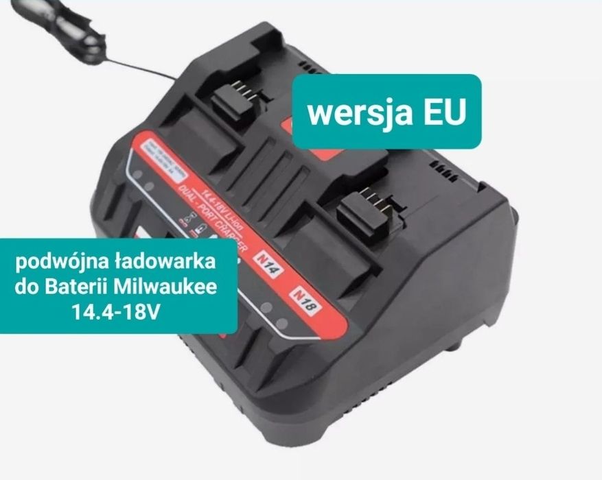 Ładowarka Milwaukee podwójna zamiennik