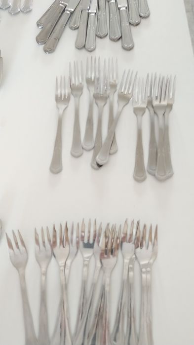 Faqueiro inox /cor prata