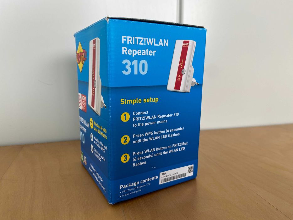 Repeater Wzmacniacz WIFI FritzBox 310 Mesh