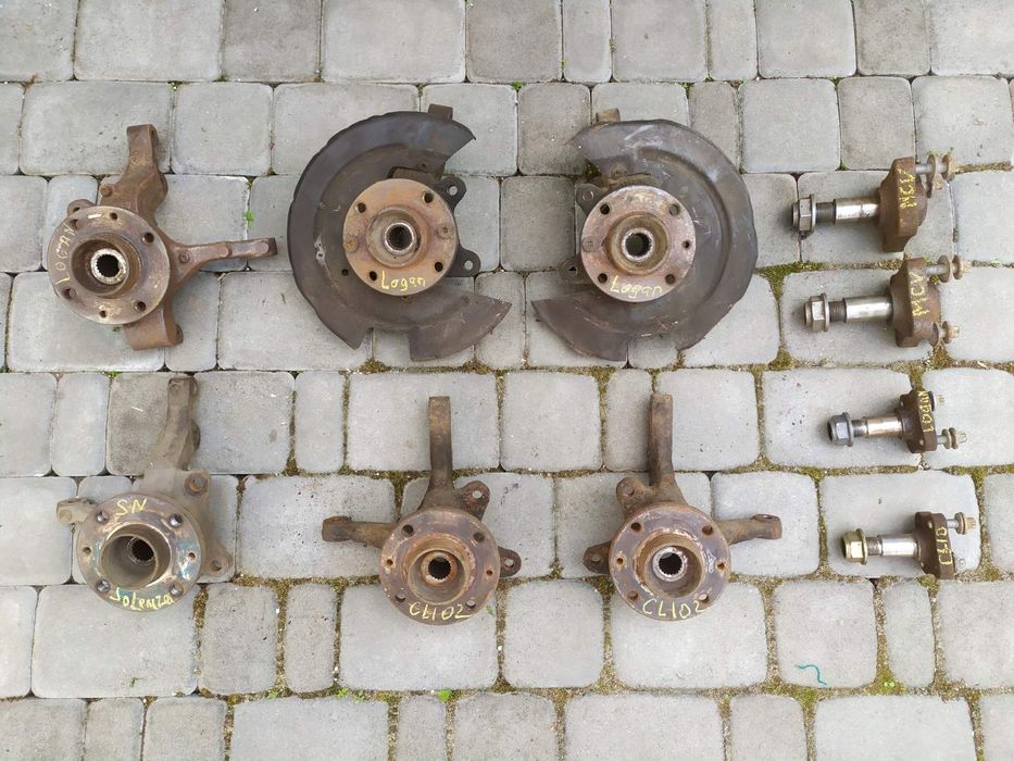 Цапфа, кулак, ступиця Logan, Sandero, Clio, Symbol