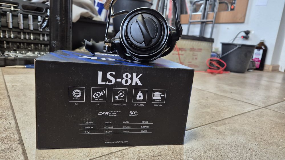 Nowy kołowrotek okuma LS 8 K