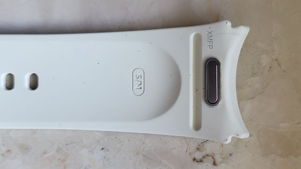 Pasek do zegarka Samsung Galaxy Watch 6 rozmiar s/m kremowy