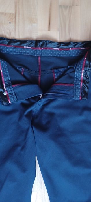 Spodnie meskie granatowe eleganckie Diverse r XL
