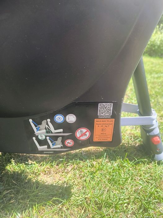 Fotelik samochodowy britax max way plus 9-25 RWF