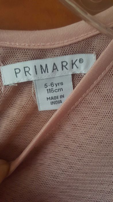 sukienka Primark cekinowa na 5-6 lat