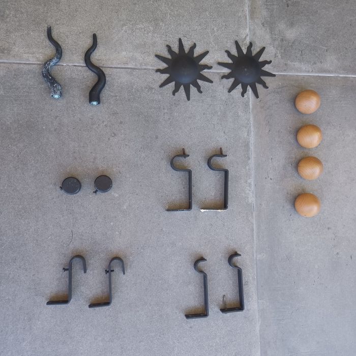 Varões para cortinados & terminais