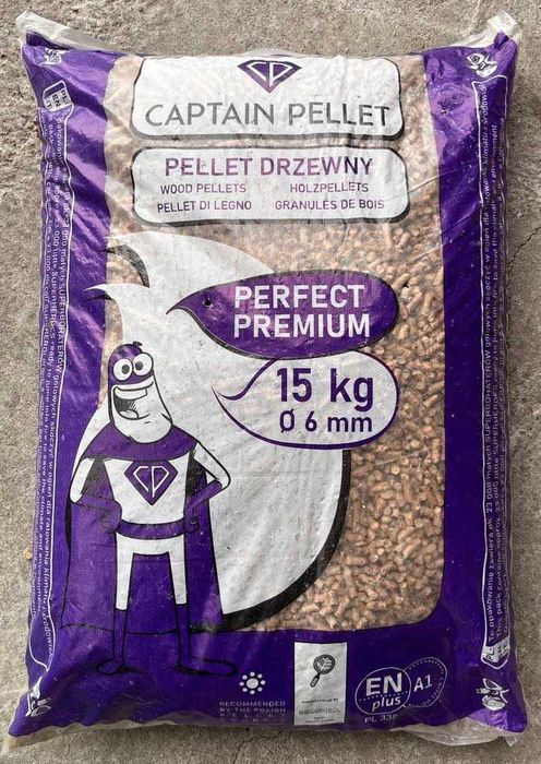 Pellet drzewny CAPTAIN PELLET sosnowy