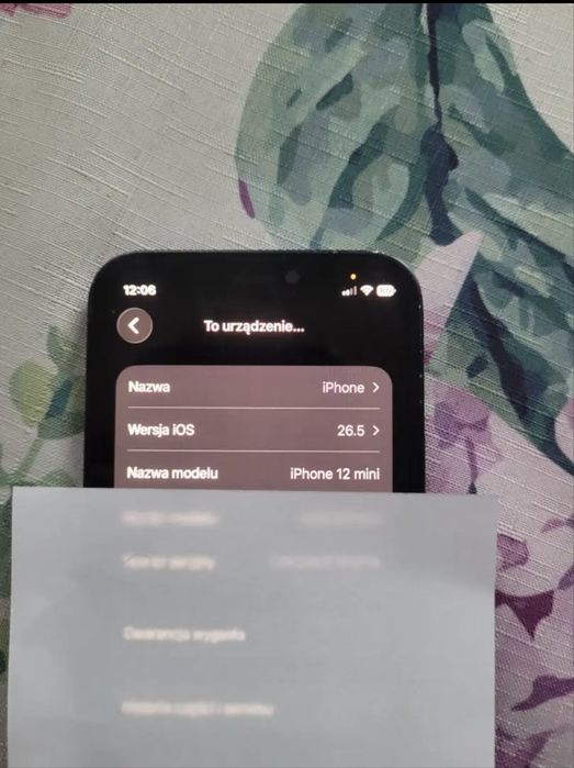 Iphone 12 mini bez gwarancji