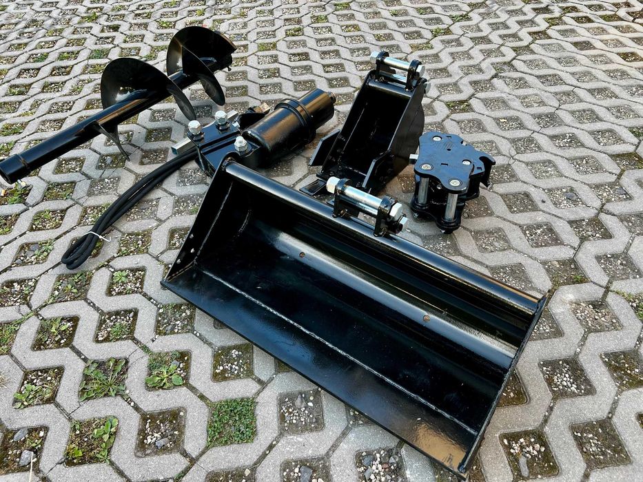 Nowa minikoparka HT 18 Silnik KUBOTA RAMIE SKR 1.8T GRATIS WIERTNICA