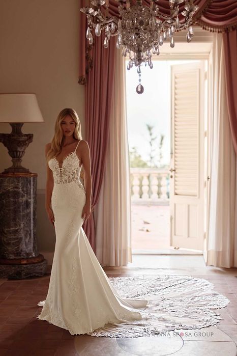 Wyprzedaż!!! Suknia ivory roz. 40 Temperance  Anna Sposa