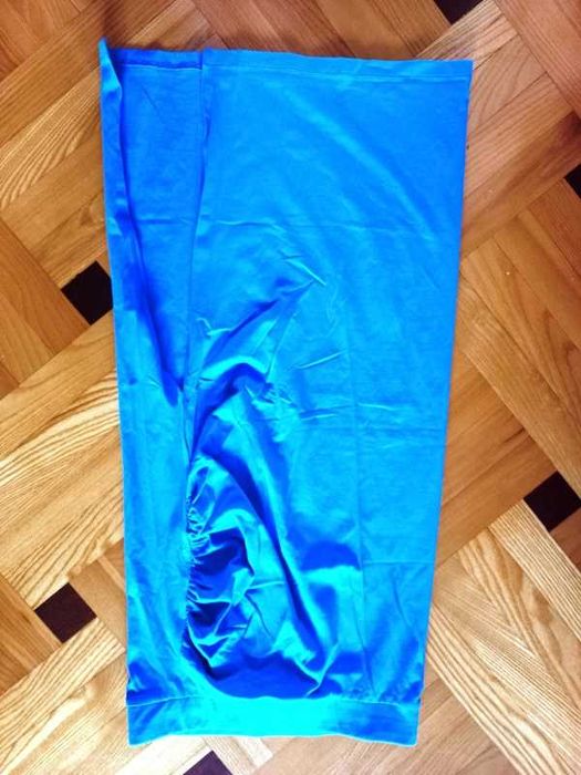 Spódnica niebieska, długa, bawełniana - Sinsay rozmiar S - 36