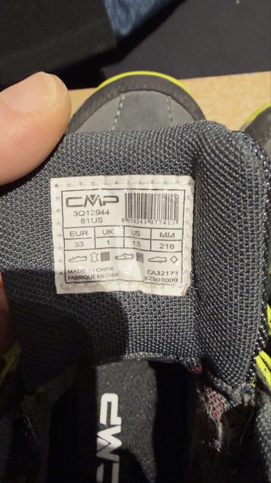 Buty trekkingowe chłopięce