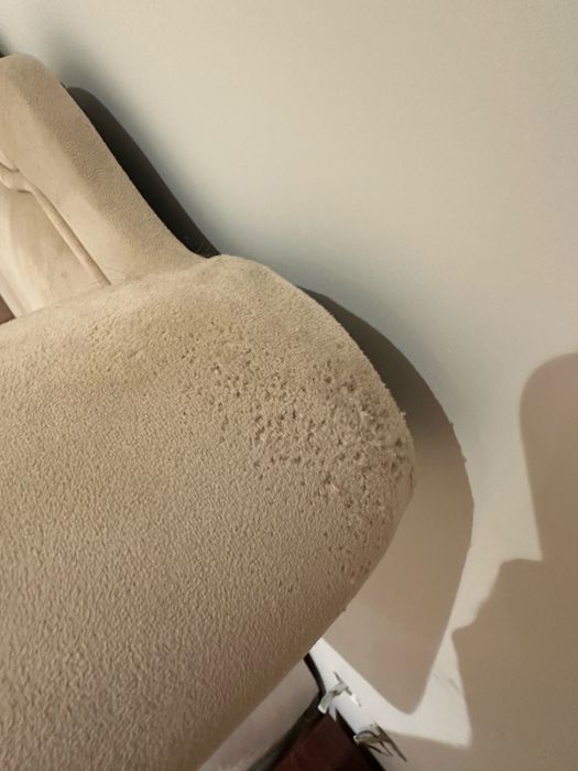 Łóżko tapicerowane plus stelaż , wykonane na  zamowienie 140x200