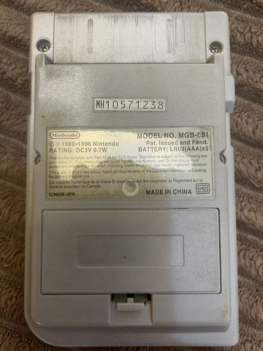 Nintendo game boy pocket