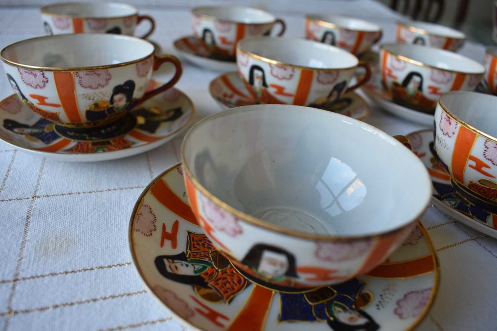 Chávenas de Café em Porcelana Japonesa