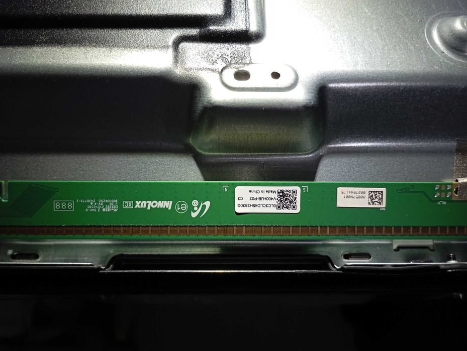 Para peças TVSmart tech 40" led tv  model 40FGO1V Para peças