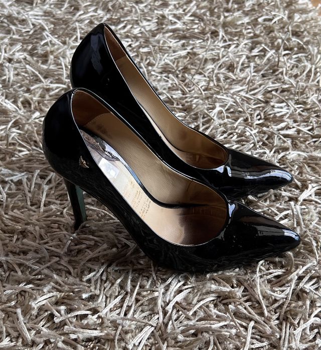 Sapato alto Preto verniz Miguel Vieira 35