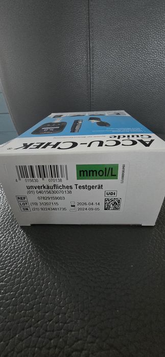 Glukometr Accu Chek Guide łączy się automatycznie z pompą insulinową M