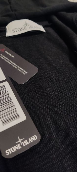 РОЗПРОДАЖ! Зіп-худі Stone island Чорна | Чорна зіпка Стон Айленд  | Чорний Кофта Стонік