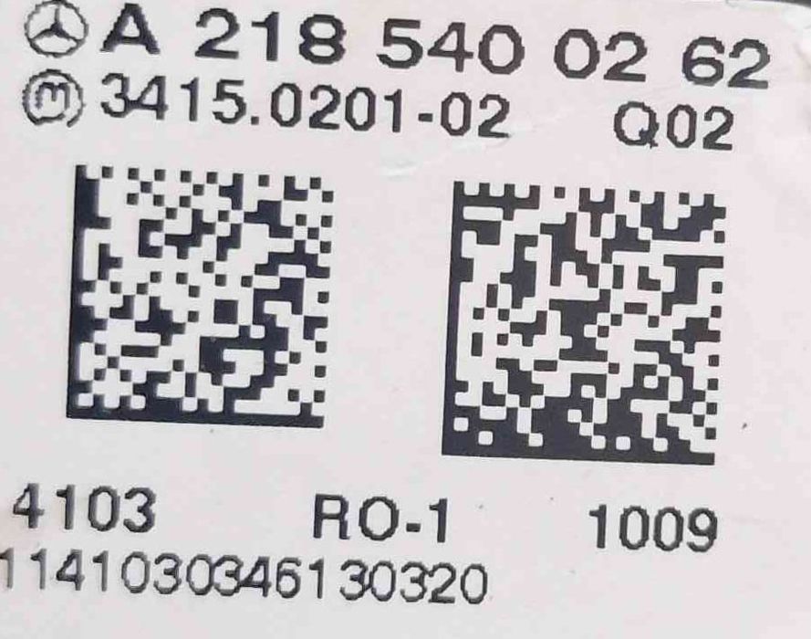 Conjunto de Botões A2185400262 - MERCEDES-BENZ E-CLASS