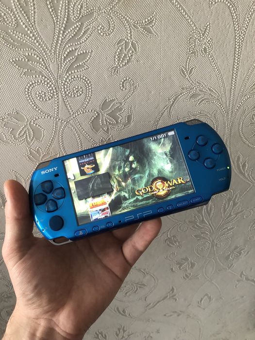 Psp sony 3000 slim blue