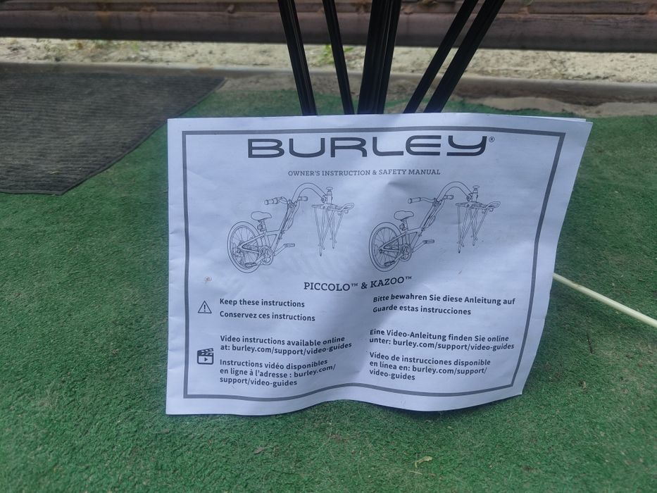 Детский велосипед-прицеп Burley Piccolo